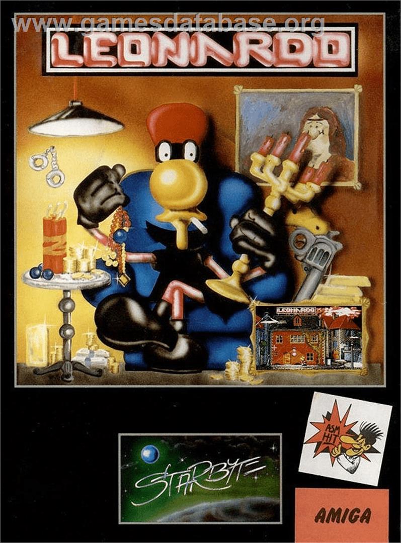 Leonardo - Commodore Amiga - Artwork - Box